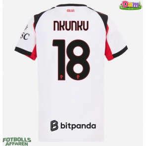 AC Milan Christopher Nkunku #18 Bortatröja Kvinnor 2025-26 Kortärmad
